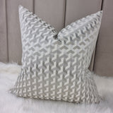 Clarke & Clarke Fabrics Handmade cushion cover Struttura - Pebble Grey