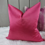 Duchess Fusia Pink in High Quality Satin finish Cushion Cover