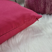 Duchess Fusia Pink in High Quality Satin finish Cushion Cover