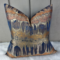 INCA Navy Spice Cushion Cover