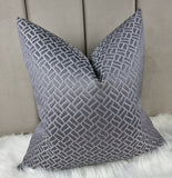 ILIV Arcade In Dark grey Almost Black Cushion Cover Double Sided