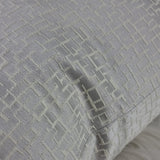 Dainty Cushion Cover in Glacier Silver