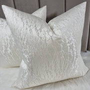 Hamlet Ivory Cushion Cover Luxurious Satin Ivory Prestigious Textiles