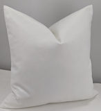 Luxury Off White Knitted Velvet Handmade Cushion Cover (Off White)