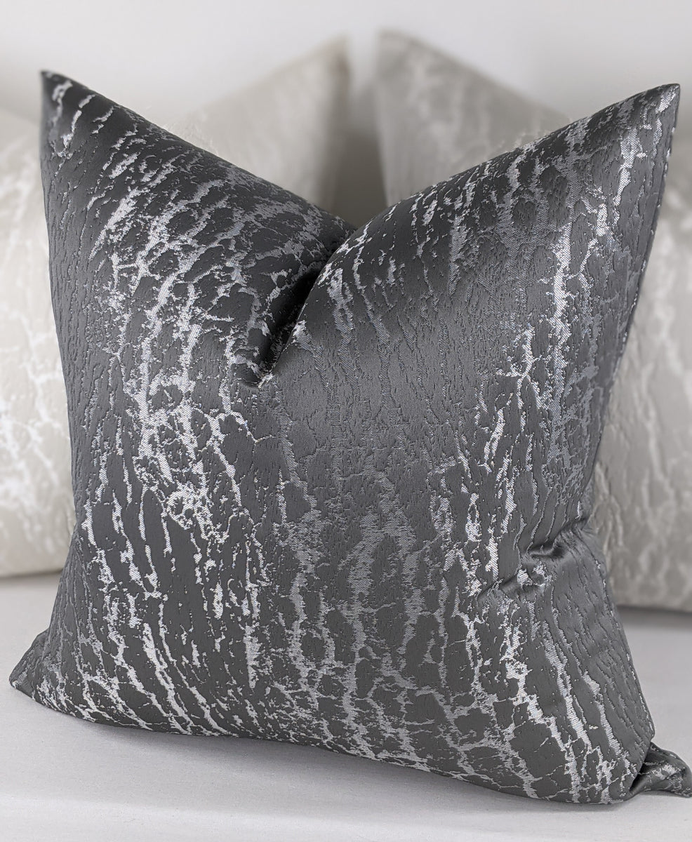 Hamlet Graphite Cushion Cover Gorgeous Luxury – Perfect Cushions UK