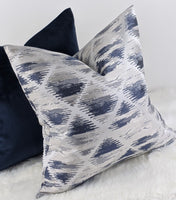 Etterick Indigo Fabric Cushion cover Handmade Double Sided