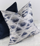 Etterick Indigo Fabric Cushion cover Handmade Double Sided