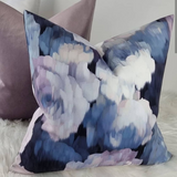 Bloom Secrecy Bluebell Cushion Cover Luxurious Velvet