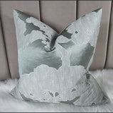 John Lewis Fabric Cushion Pillow Cover "Komako" Mint Green