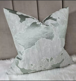 John Lewis Fabric Cushion Pillow Cover "Komako" Mint Green